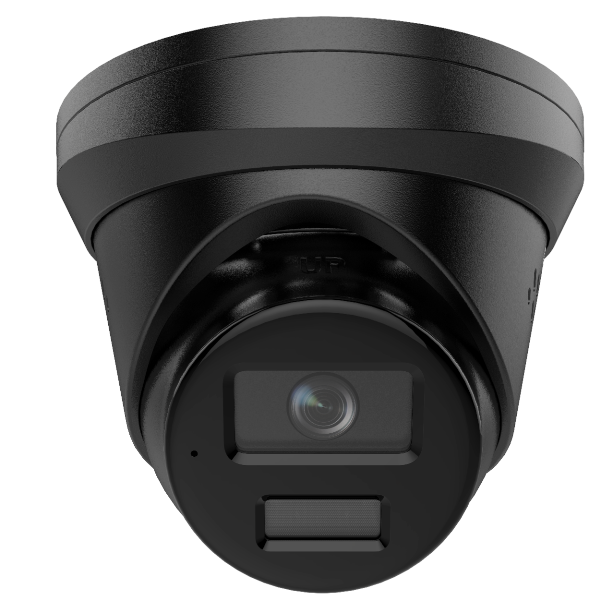LTS LTCMIP3342WIB-28SDL Platinum Plus 4MP Active Deterrence Black Turret Network Camera 2.8mm