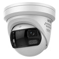 LTS LTCMIP3CD8PWI-28LAISP Platinum 8MP 180° Panoramic Color 24/7 Active Deterrence Fixed Turret Network Camera 2.8mm