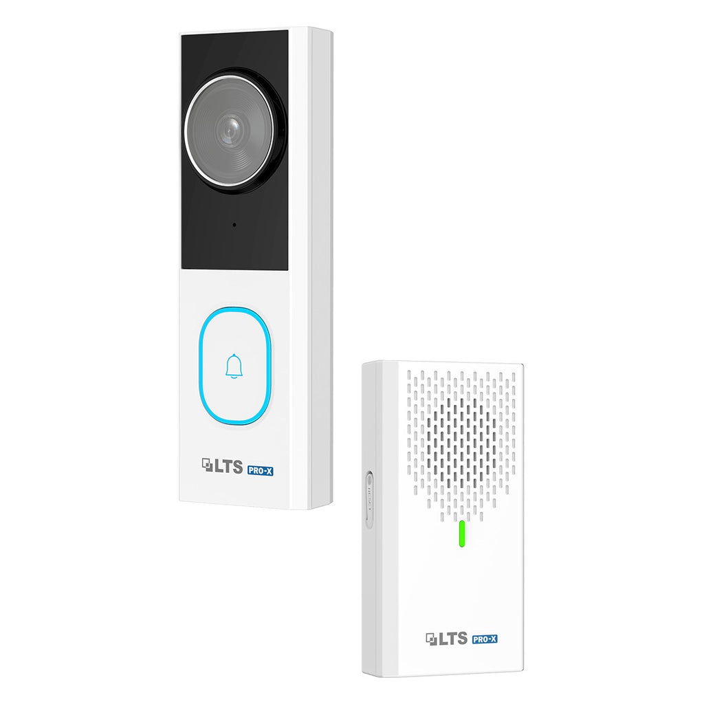 Pro-X LXDB4I-WIFIKT 4MP Wi-Fi Video Doorbell Kit with Chime