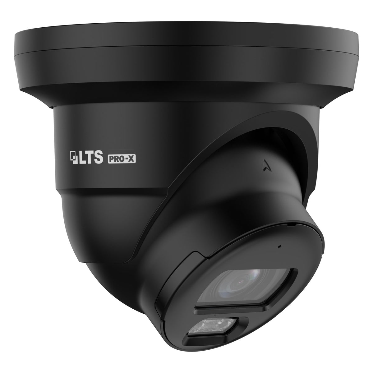 LTS LXIP3582WEB-28MDA Pro-X 8MP Dual Light Lite Black Fixed Turret Network Camera 2.8mm