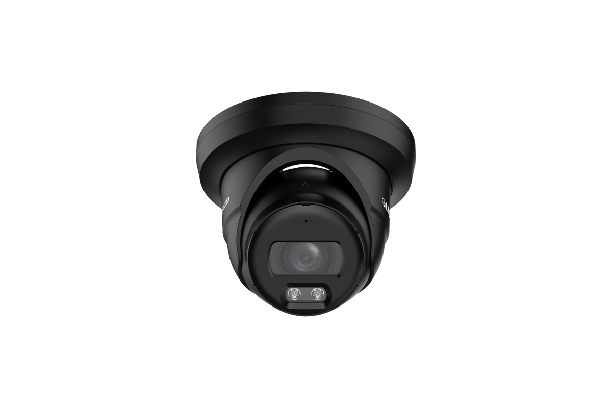 LTS LXIP3C82WB-28AISP Pro-X 8MP AI Color 24/7 Black Turret Network Camera 2.8mm