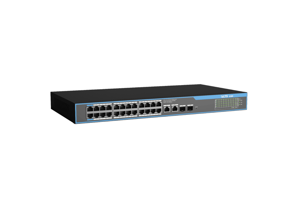 LTS XCPOE-SW1602G Pro-X, 20-Port Cloud Managed Desktop Switch with 16-Port PoE