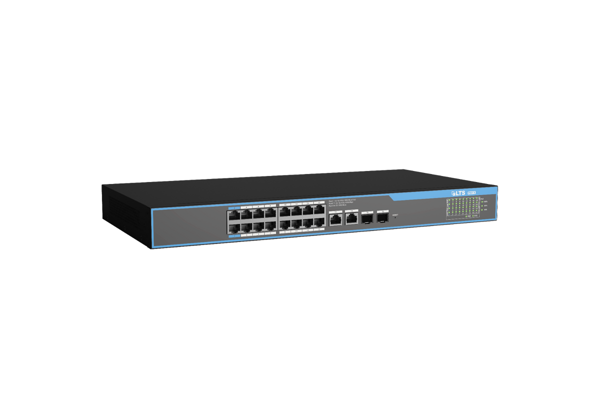 LTS XCPOE-SW2402G Pro-X, 28-Port Gigabit Swtich with 24 PoE ports